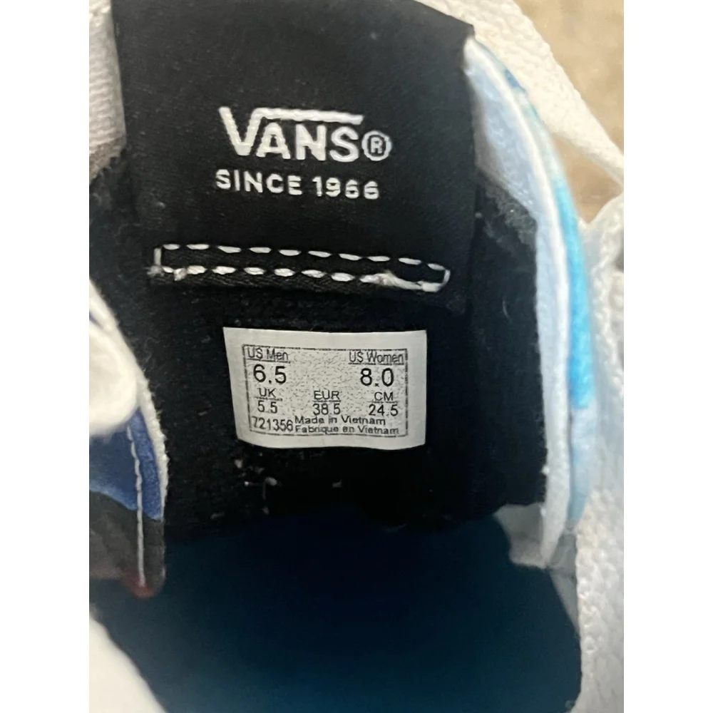 Vans x One Piece Sk8-Hi Wano Mens 6.5 Womens 8 Rare Anime Collab
